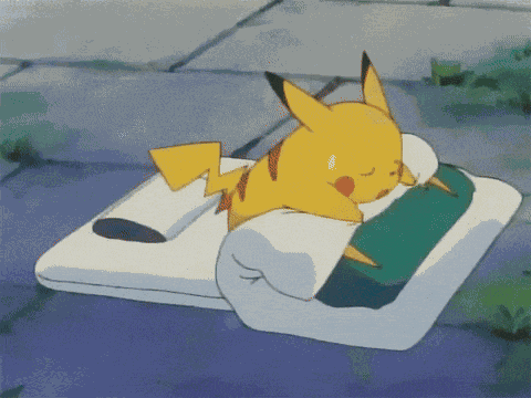 Pikachu Sleep GIF