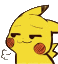 Pikachu Smug Face Sticker