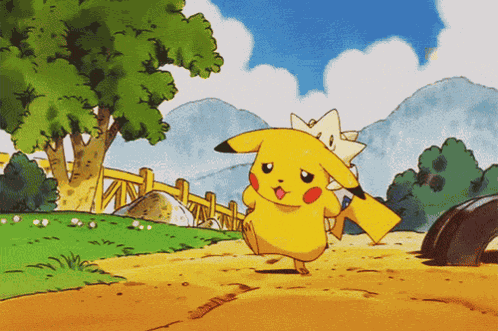 Pikachu Togepi GIF