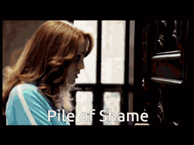 Pile Of Shame Fantastic Movie GIF