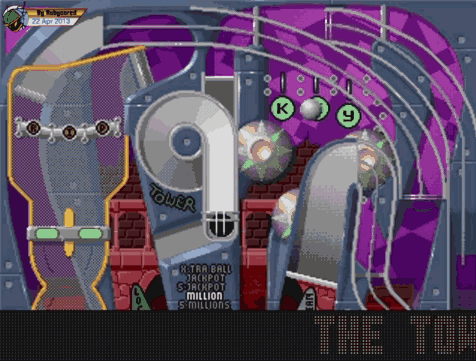 Pinball Olof Gustafsson GIF