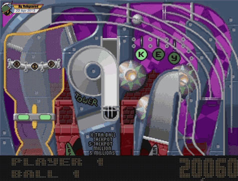 Pinball Olof Gustafsson GIF