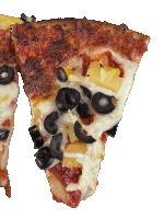 Pineapple Pizza Deadpool Pizza Sticker
