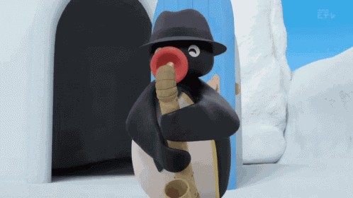 Pingu Jazz GIF