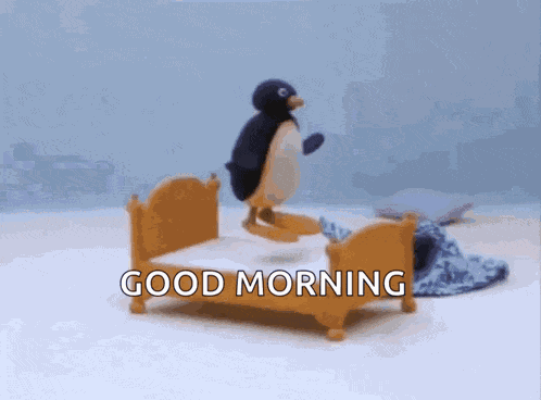 Pingu Jumping GIF