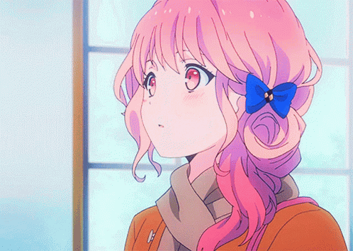 Pink Hair Anime Girl Anime GIF