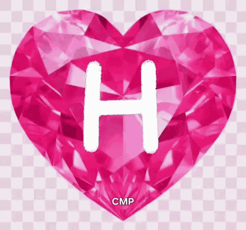Pink Heart Sticker GIF
