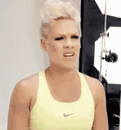 Pink Huh GIF