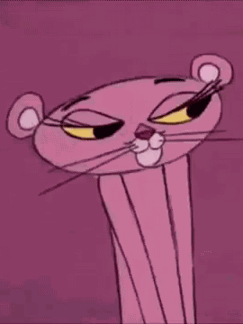 Pink Panther Pantera Cor De Rosa GIF