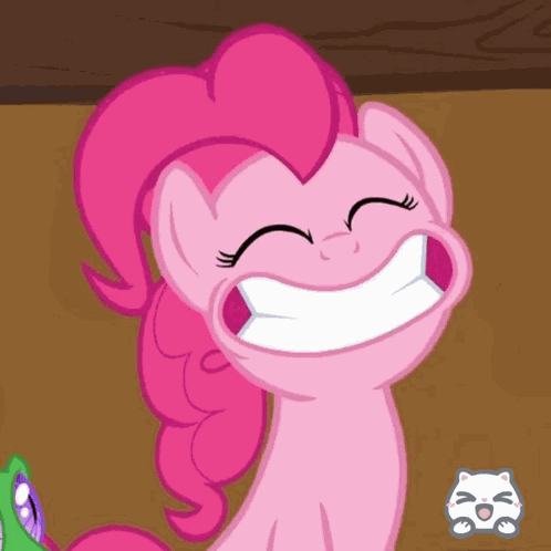 Pinkie Pie Smile GIF