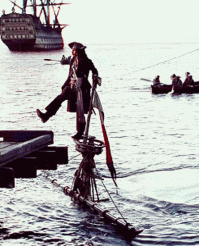 Pirates Of The Caribbean Sinking Ship GIF