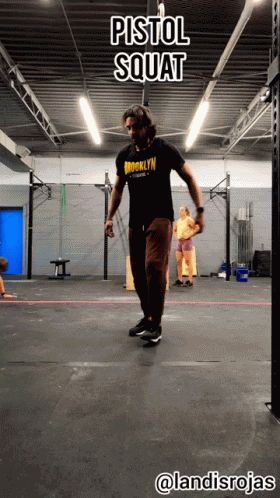 Pistols Squat Pistol Squat GIF