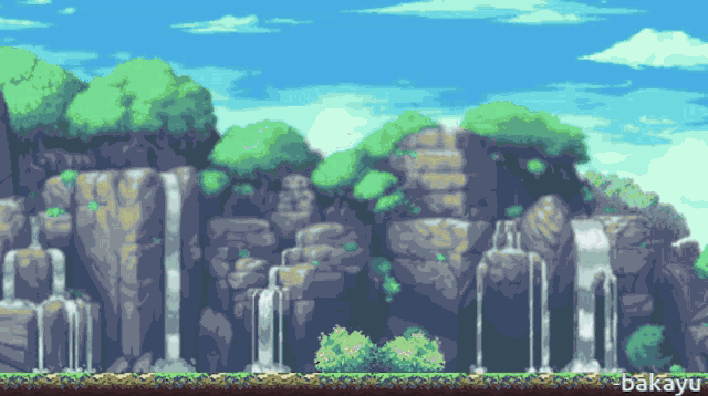 Pixel Art Background GIF