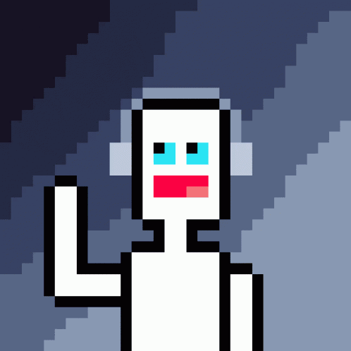 Pixel Art Pixel City GIF