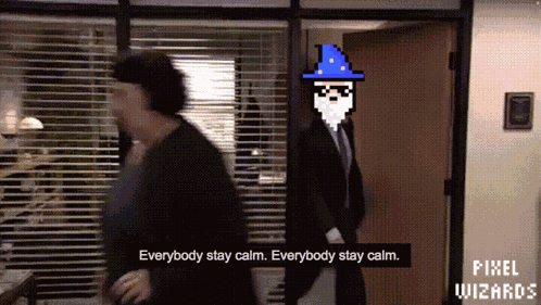 Pixel Wizards Stargaze GIF