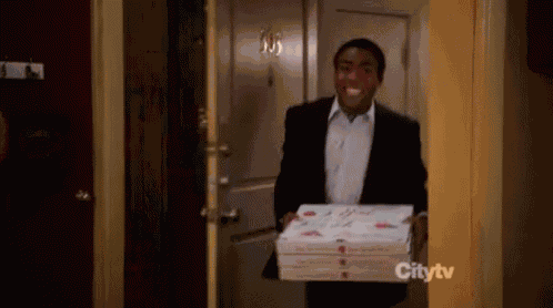 Pizza Big Bang Theory GIF