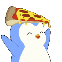 Pizza One Bite Sticker