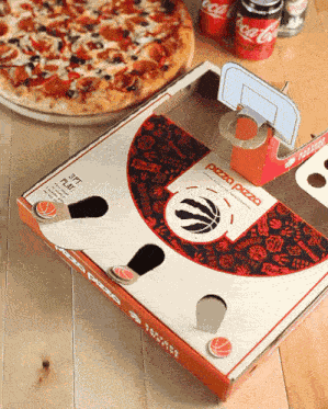 Pizza Pizza Canada Basketball GIF