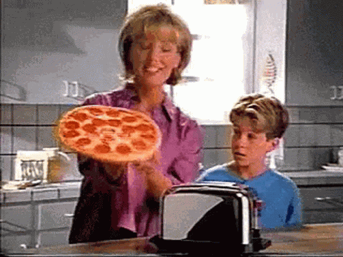 Pizza Toaster GIF