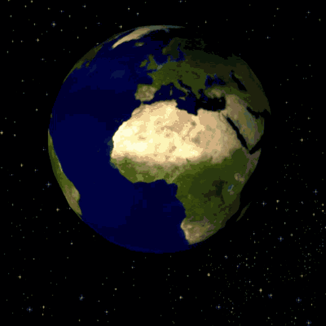 Planet Earth Globe GIF