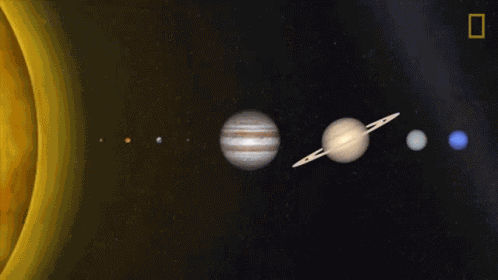 Planets Of The Solar System Planets Of The Universe GIF