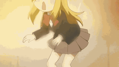 Plastic Nee-san Tired GIF