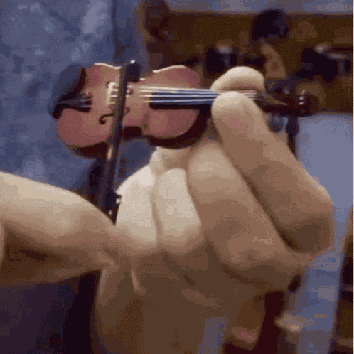 Play Violin Violin GIF