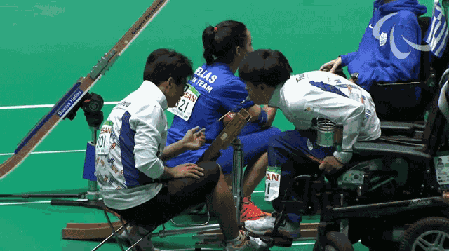 Playing Boccia Jeong Ho Won GIF