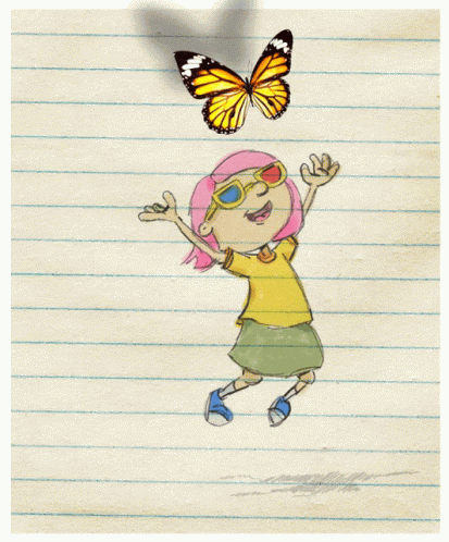 Playing Butterfly GIF