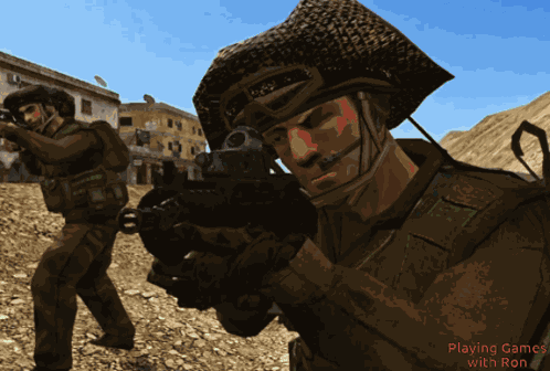 Playing Games With Ron Project Reality GIF