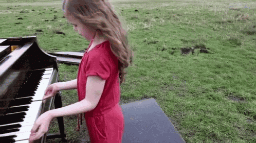 Playing Piano Claire Crosby GIF