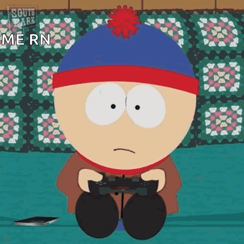 Playing Video Games Stan Marsh GIF