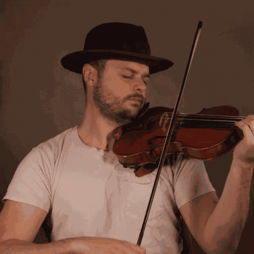 Playing Violin Rob Landes GIF