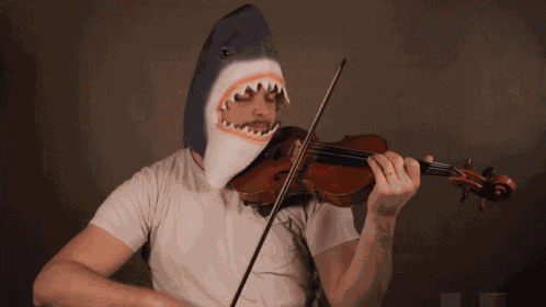 Playing Violin Rob Landes GIF
