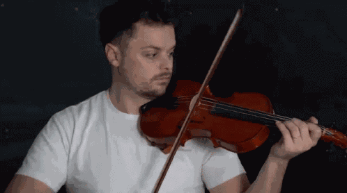 Playing Violin Rob Landes GIF