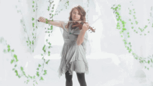 Playing Violin Taylor Davis GIF