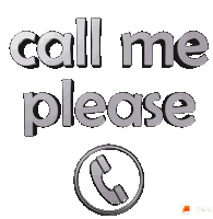 Please Call Me Sticker