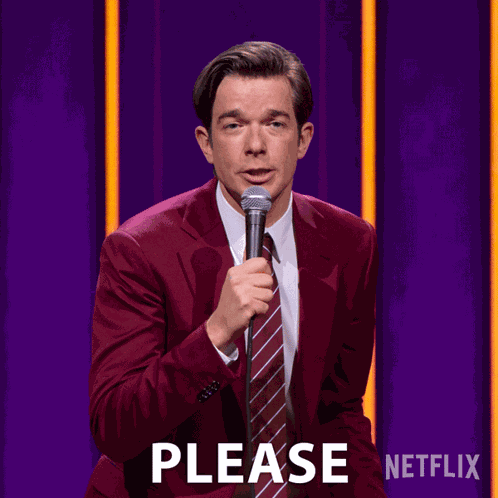 Please John Mulaney GIF
