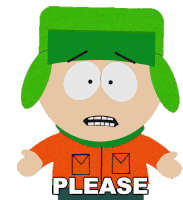 Please Please Please Kyle Broflovski Sticker