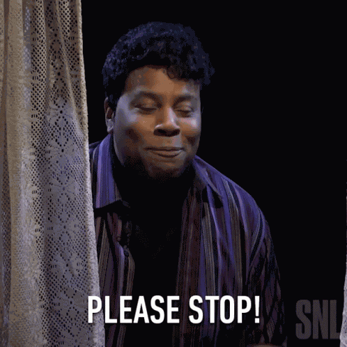 Please Stop Kenan Thompson GIF