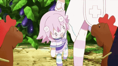 Plutia Hyperdimension Neptunia GIF