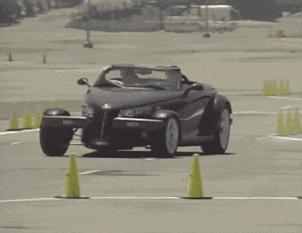 Plymouth Prowler Driving GIF