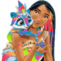 Pocahontas Sticker