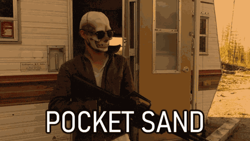 Pocket Sand Skeleton GIF