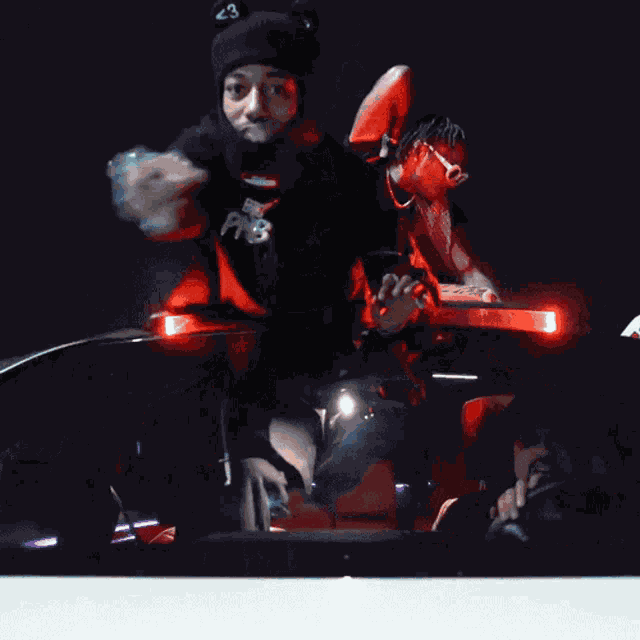 Pointing Pnb Rock GIF