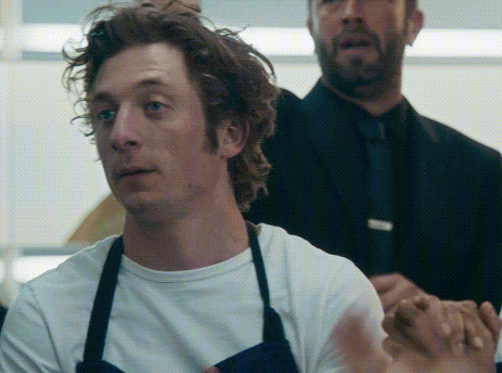 Pointing The Bear GIF