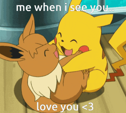 Pokemon Love U GIF