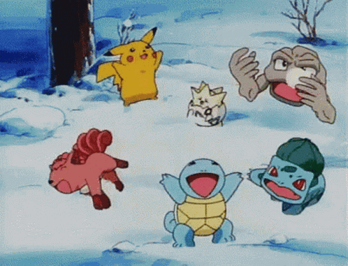 Pokemon Playing GIF