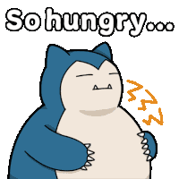 Pokemon So Hungry Sticker