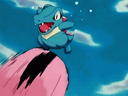 Pokemon Totodile GIF